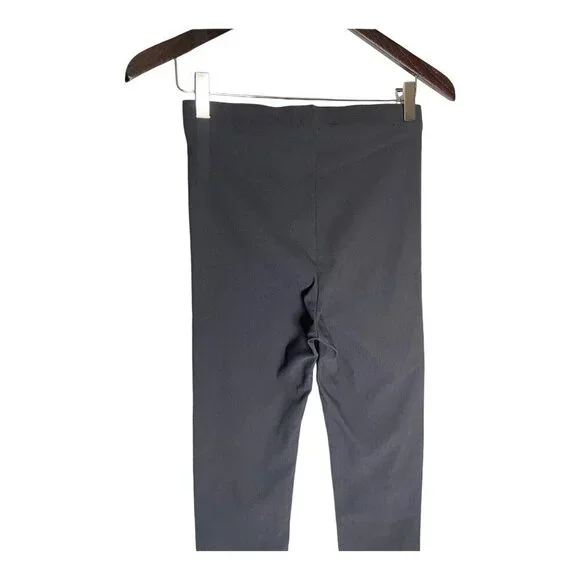 Franne Golde Classic High Rise Straight Leg Stretch Grey Leg-sz6